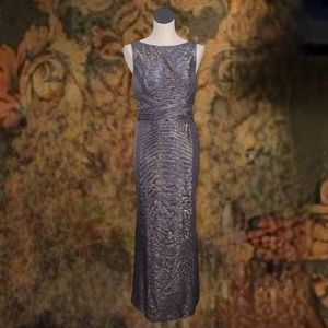NWT Metallic Evening Gown